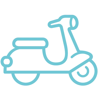Trimoto Scooter